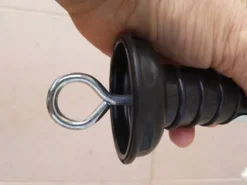 New 15 poignées isolantes noires pour clôture Clôture Électrique·Accessoires De Clôture