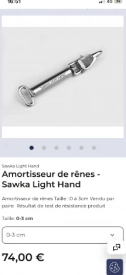 Outlet Amortisseur de rênes Rênes·Rênes éducatives