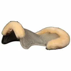 Hot Amortisseur en gel avec bords en mouton véritable - Amortisseurs De Dos