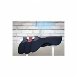 Hot Amortisseur feutre noir et cuir - Jump'in Amortisseurs De Dos