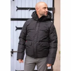 Hot Blouson Auteuil - - Mi-long et chaud Homme Tenue D'Équitation Homme·Parka, Blouson, Doudoune
