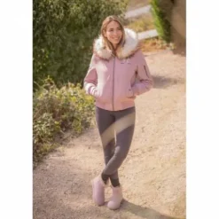 Outlet Blouson Lyon - - Style moderne et confort Femme Tenue D'Équitation Femme·Parka, Blouson, Doudoune