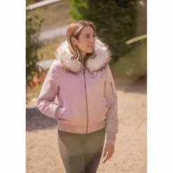 Outlet Blouson Lyon - - Style moderne et confort Femme Tenue D'Équitation Femme·Parka, Blouson, Doudoune