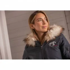 Outlet Blouson Lyon - - Style moderne et confort Femme Tenue D'Équitation Femme·Parka, Blouson, Doudoune