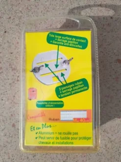 New Boite passage ruban clôture électrique cheval Clôture Électrique·Isolateurs De Clôture