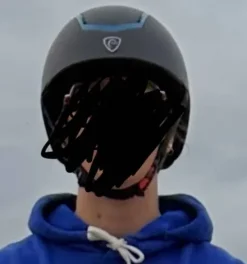 Online Bombe avec détails bleu Femme Protections De Tête·Casques D'équitation|Tenue D'Équitation Femme·Casques D'équitation Femme