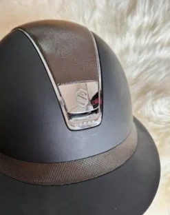 Bombe Miss Shield Swarovski coque M Protections De Tête·Casques D'équitation