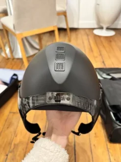 Hot Bombe Gravity XP Mat + visière large b Protections De Tête·Casques D'équitation