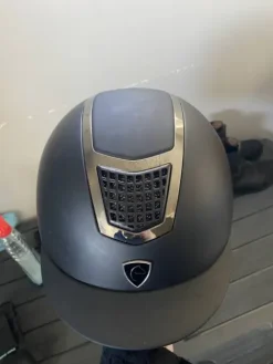 Best Bombe équitation Equithème Noir / Argent Protections De Tête·Casques D'équitation