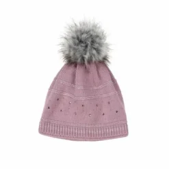 Bonnet à pompom brillant - Bonnets Et Écharpes D'Équitation