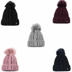 Online Bonnet à pompom fausse fourrure Sportswear Collection 2020 - Bonnets Et Écharpes D'Équitation
