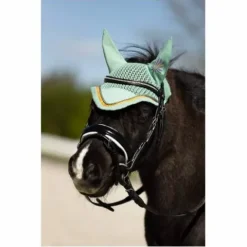 Hot Bonnet anti-mouches Mini Horse - - Coton crocheté Bonnets|Bonnet Cheval