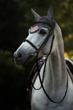 New Bonnet anti-mouches DUSTY PINK - Bonnets|Bonnet Cheval