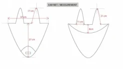 Bonnet anti-mouches - CHAMPAGNE Bonnets|Bonnet Cheval