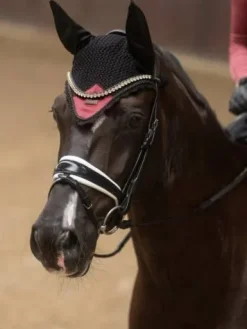 Hot Bonnet anti-mouches Soft Rouge - Bonnets|Bonnet Cheval