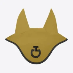 Discount Bonnet anti-mouches tissu Golden ocre - Bonnets|Bonnet Cheval