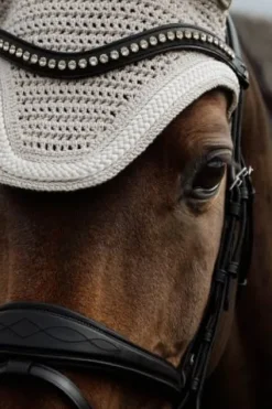 Bonnet anti-mouches Wellington Plaited Cord - Kentucky Bonnets|Bonnet Cheval