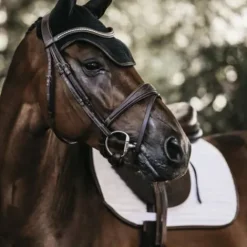 Outlet Bonnet anti-mouches Wellington Leather - Kentucky Bonnets|Bonnet Cheval