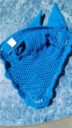 New Bonnet bleu Equithème taille cheval Bonnets|Bonnet Cheval