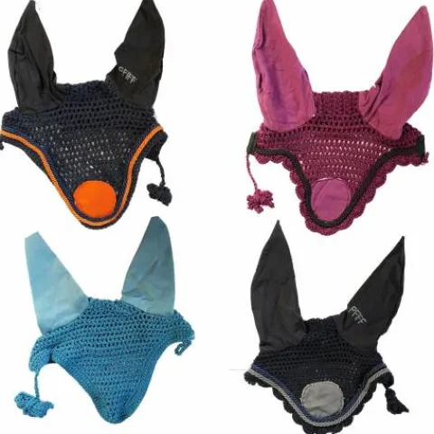 Discount Bonnet crocheté avec corde d'attache - Bonnets|Bonnet Cheval