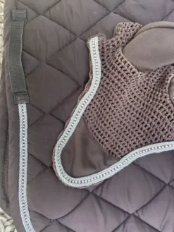 Discount bonnet de concours marron à strass Bonnets|Bonnet Cheval