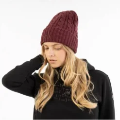 Hot Bonnet doublé AW25 - - Tricoté avec doublure polaire Bonnets Et Écharpes D'Équitation