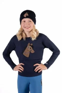 Discount Bonnet enfant Mia - - Doublé polaire Bonnets Et Écharpes D'Équitation