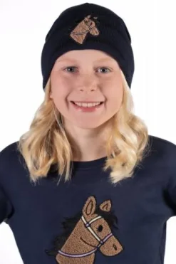Discount Bonnet enfant Mia - - Doublé polaire Bonnets Et Écharpes D'Équitation