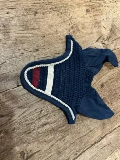 Clearance BONNET EQUI THEME BLEU MARINE Bonnets|Bonnet Cheval