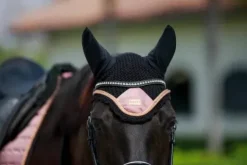 Outlet Bonnet Noir et Rose Pink Lemonade - Bonnets|Bonnet Cheval