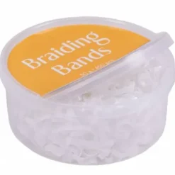 Discount Boîte d'élastiques plats 450 pièces - Elastiques À Crinière