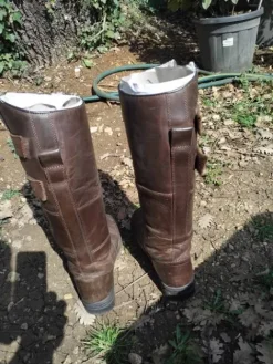 Hot Botte en cuir Femme Bottes Et Boots·Bottes D'équitation|Tenue D'Équitation Femme·Bottes Et Boots