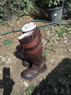 Hot Botte en cuir Femme Bottes Et Boots·Bottes D'équitation|Tenue D'Équitation Femme·Bottes Et Boots