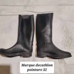 Outlet Bottes caoutchouc marque décathlon pointure 32 Femme Bottes Et Boots·Bottes D'équitation|Tenue D'Équitation Homme·Bottes Et Boots