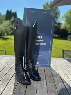 New Bottes d'équitation - De Niro - Tricolore Femme Bottes Et Boots·Bottes D'équitation|Tenue D'Équitation Homme·Bottes Et Boots