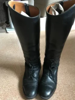 Bottes d'équitation lacets et fermeture éclair Femme Bottes Et Boots·Bottes D'équitation|Tenue D'Équitation Homme·Bottes Et Boots