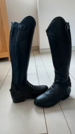 Clearance Bottes d'équitation noirs Femme Bottes Et Boots·Bottes D'équitation|Tenue D'Équitation Homme·Bottes Et Boots