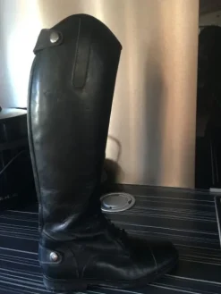 Clearance Bottes en cuir italien Bottes Et Boots·Bottes D'équitation