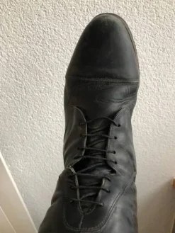 Hot bottes noire cuir véritable italien pointure 40 Femme Bottes Et Boots·Bottes D'équitation|Tenue D'Équitation Femme·Bottes Et Boots