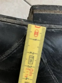 Hot bottes noire cuir véritable italien pointure 40 Femme Bottes Et Boots·Bottes D'équitation|Tenue D'Équitation Femme·Bottes Et Boots