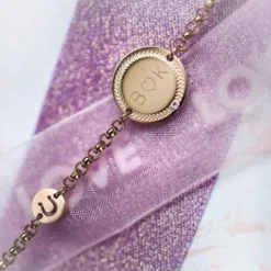 Sale Bracelet avec médaille personnalisée - Bijoux