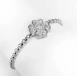 Sale Bracelet trèfle à quatre feuilles - Bijoux