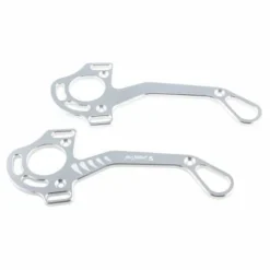 Branches de hackamore longues en aluminium Mors Et Embouchures