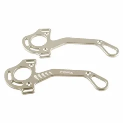 Branches de hackamore longues en aluminium Mors Et Embouchures