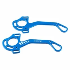 Branches de hackamore longues en aluminium Mors Et Embouchures