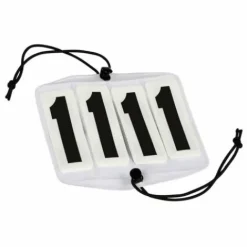 Online Brassard de départ 4 chiffres 10 x 9,5cm - Les Accessoires De Concours·Dossard De Cross - Brassard|Dossards De Cross