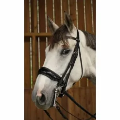 Outlet Bride avec muserolle large vernie Working Collection - Dy'on Bridons Et Brides·Bride De Dressage|Brides De Dressage