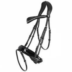Online Bridon anatomique Skye - - Cuir avec paillettes Bridons Et Brides·Bridon Cuir