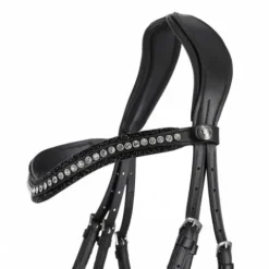 Online Bridon anatomique Skye - - Cuir avec paillettes Bridons Et Brides·Bridon Cuir