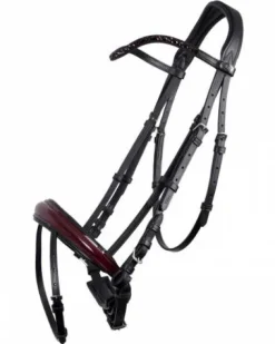 Outlet Bridon chianti bordeaux Bridons Et Brides·Bridon Anatomique|Bridons Et Brides·Bridon Cuir